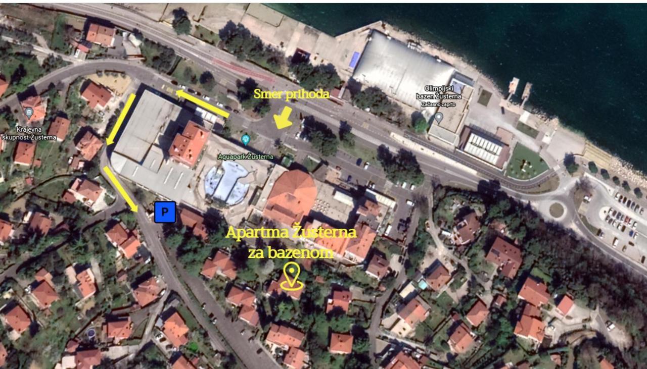 Apartma Žusterna za bazenom Koper Exteriér fotografie